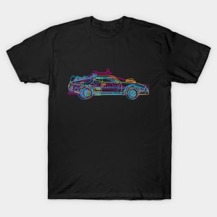 "Vehicles I: 1980's Sci-Fi" Series- LIMITED "CMYK" EDITION T-Shirt